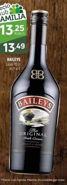 Oferta de Baileys - Licorn & Coul por 13,49€ en Coviran