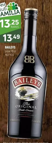 Oferta de Baileys - Licorn/Gla por 13,49€ en Coviran