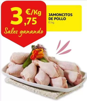 Oferta de Jamoncitos De Pollo por 3,75€ en Alcampo