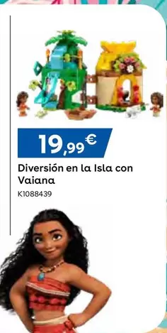 Oferta de Disney - Diversion En La Isla Con Vajiana por 19,99€ en ToysRus