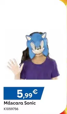 Oferta de Sonic - Mascara  por 5,99€ en ToysRus