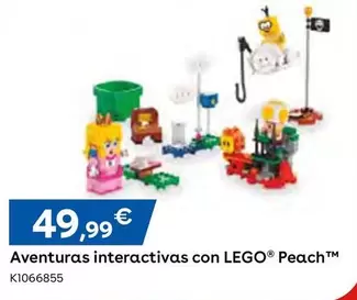 Oferta de LEGO - Aventuras Interactivas Con Peach  por 49,99€ en ToysRus