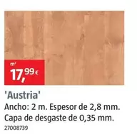 Oferta de Suelos Vinilicos De Pvc Austria por 17,99€ en BAUHAUS