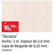 Oferta de Suelos Vinilicos De Pvc Vacano por 16,99€ en BAUHAUS