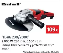 Oferta de Einhell - TE-AG 230/2000 por 109€ en BAUHAUS