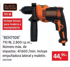 Oferta de Black & Decker - BEH710K por 44,95€ en BAUHAUS