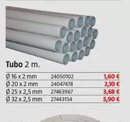 Oferta de Tubo  por 1,6€ en BAUHAUS