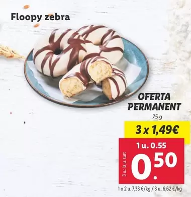 Oferta de Floopy Zebra  por 0,5€ en Lidl