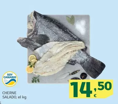 Oferta de Cherne Salado por 14,5€ en HiperDino