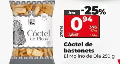 Oferta de El Molino De Dia - Coctel De Picos por 0,94€ en Dia