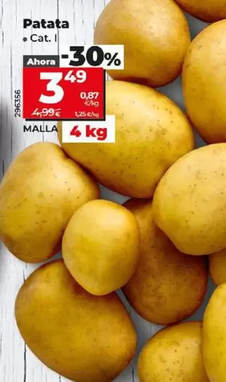 Oferta de Patata por 3,49€ en Dia