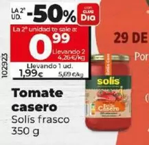 Oferta de Solís - Tomate Casero por 1,99€ en Dia