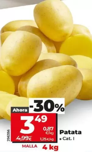 Oferta de Patata por 3,49€ en Dia