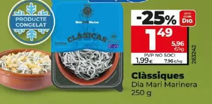 Oferta de Dia Mari Marinera - Clasicas por 1,49€ en Dia