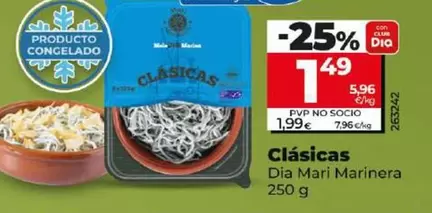 Oferta de Dia Mari Marinera - Clasicas por 1,49€ en Dia