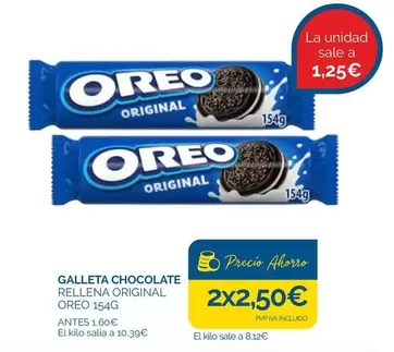 Oferta de Oreo - Galleta Chocolate Original por 1,25€ en Supermercados La Despensa