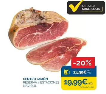 Oferta de Navidul - Centro Jamon Reserva 4 Estaciones por 19,99€ en Supermercados La Despensa