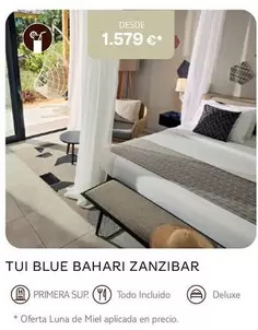 Oferta de Blue - Tui Blue Bahari Zanzibar por 1579€ en Tui Travel PLC