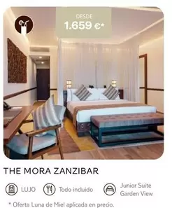 Oferta de Garden - The Mora Zanzibar por 1659€ en Tui Travel PLC