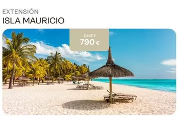 Oferta de Isla Mauricio por 790€ en Tui Travel PLC