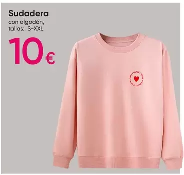 Oferta de Sudadera por 10€ en Pepco