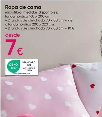 Oferta de TEX - Ropa De Cama en Pepco