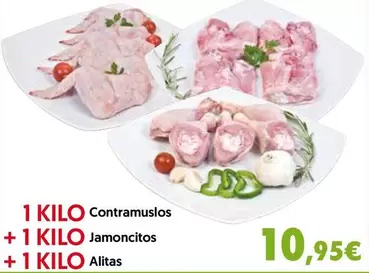 Oferta de Contramuslos + 1 Kilo Jamoncitos + 1 Kilo por 10,95€ en Hiper Usera