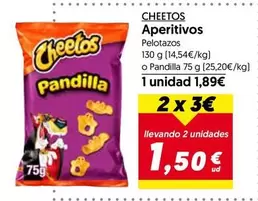 Oferta de Cheetos - Aperitivos por 1,89€ en Hiper Usera