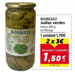 Oferta de Bamboleo -  Judias Verdes por 1,7€ en Hiper Usera