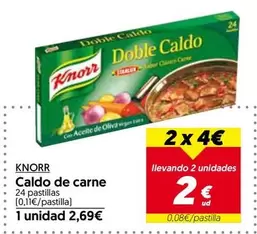 Oferta de Knorr - Caldo De Carne por 2,69€ en Hiper Usera