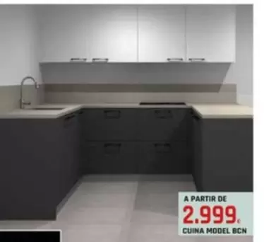 Oferta de Cuina Model Bcn por 2999€ en Fes Més