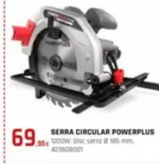 Oferta de Power Plus - Serra Circular  por 69,95€ en Fes Més