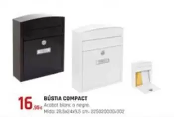 Oferta de Bustia Compact por 16,95€ en Fes Més