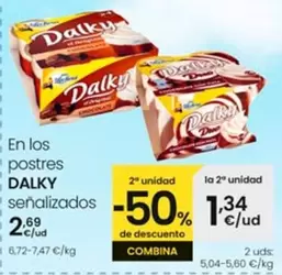 Oferta de Dalky - En Los Postres por 2,69€ en Eroski