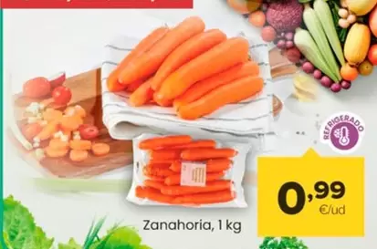 Oferta de Zanahoria por 0,99€ en Autoservicios Familia