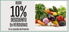 Oferta de 10% Descuento En Verduras en Masymas