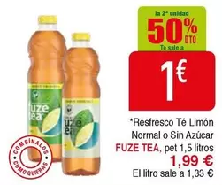 Oferta de Fuze Tea - por 1,99€ en Masymas