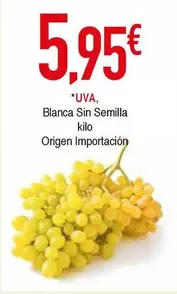 Oferta de Origen - Uva por 5,95€ en Masymas