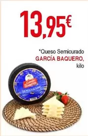 Oferta de García Baquero - Queso Semicurado por 13,95€ en Masymas