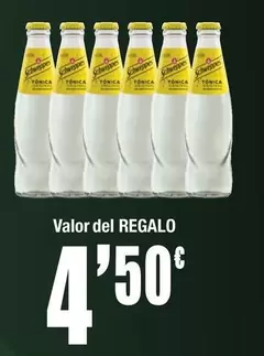 Oferta de Schweppes - Valor Del Regalo por 4,5€ en Masymas