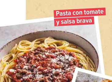 Oferta de Pasta Con Tomate Y Salsa Brava en Carrefour Express