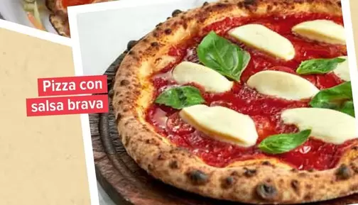 Oferta de Pizza Con Salsa Brava en Carrefour Express