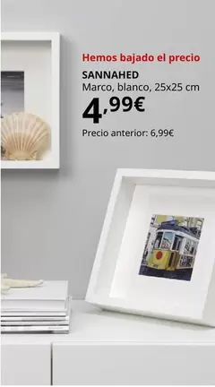 Oferta de Sannahed Marco, Blanco por 4,99€ en IKEA