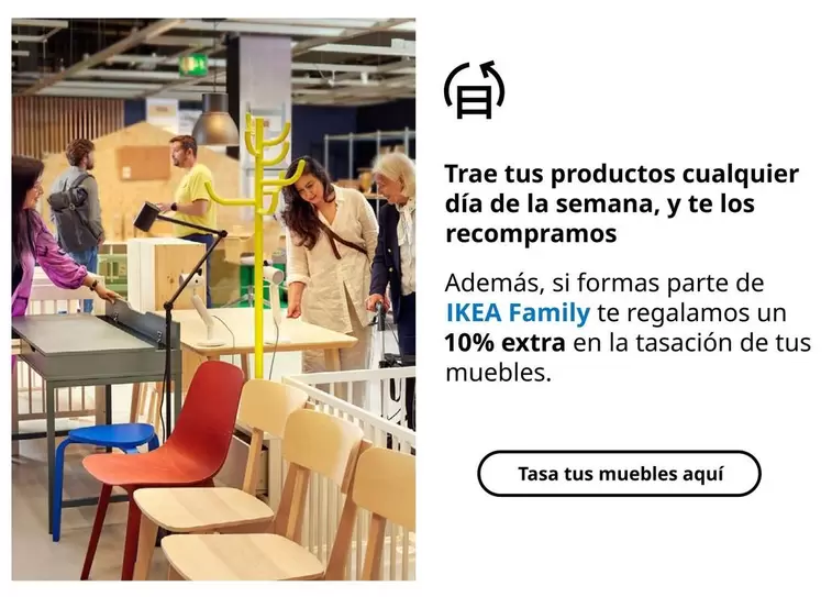 Oferta de Tasa Tus Muebles Aquí en IKEA