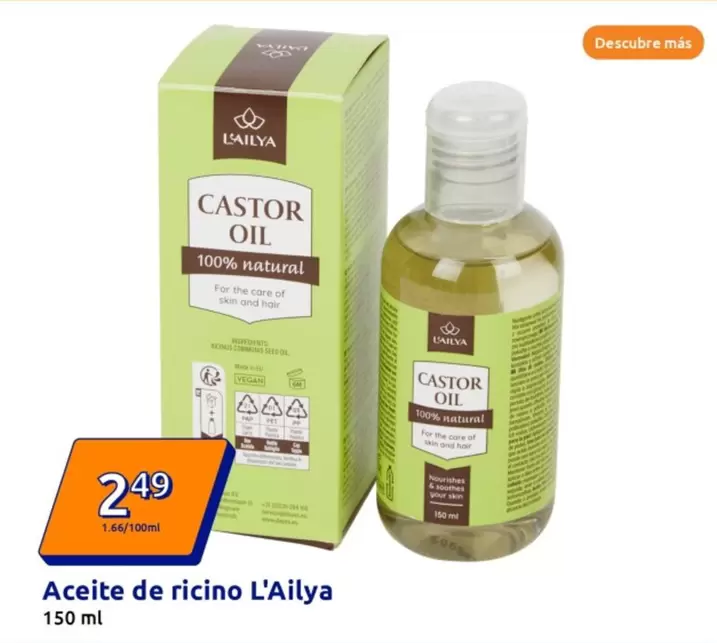 Oferta de Care - Aceite De Ricino por 2,49€ en Action