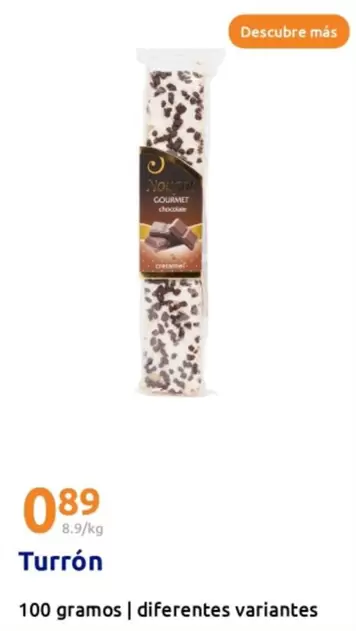 Oferta de Gourmet - Turrón por 0,89€ en Action