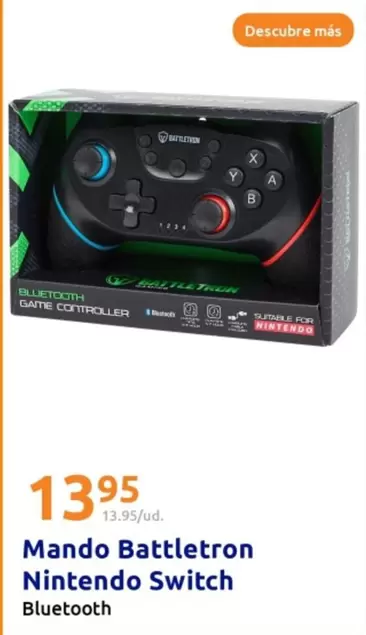 Oferta de Nintendo - Mando Battletron por 13,95€ en Action