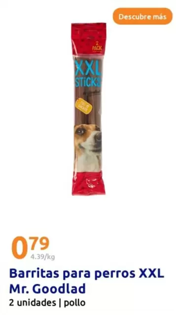 Oferta de Mr.Goodlad - Barritas Para Perros XXL por 0,79€ en Action