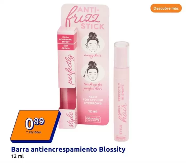 Oferta de Blossity - Barra Antiencrespamiento por 0,89€ en Action