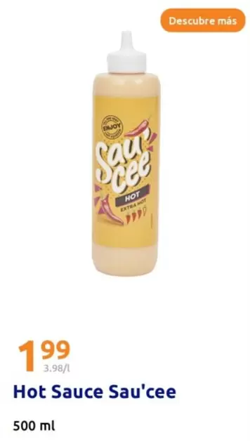 Oferta de Sau'cee - Hot Sauce  por 1,99€ en Action